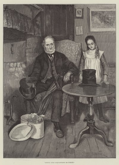 ¿Debería olvidarse la vieja amistad? de William Henry Charles Groome