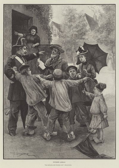 Turistas en el Extranjero de William Henry Charles Groome