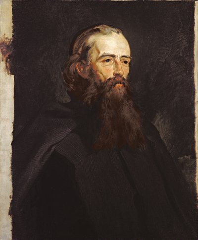 Retrato de Frederick George Stephens de William Henry Fisk