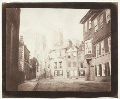 A Scene in York de William Henry Fox Talbot