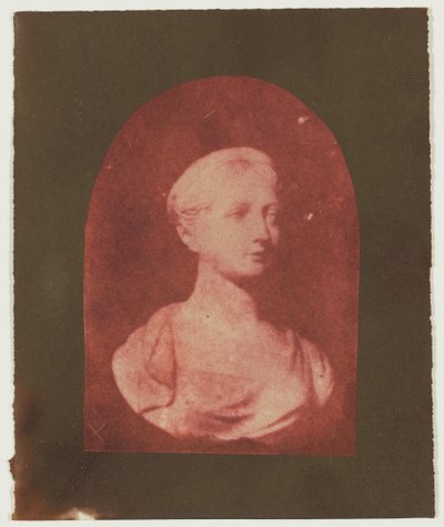 [Büste einer jungen britischen Frau] de William Henry Fox Talbot