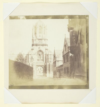 Puerta de Christchurch, Oxford de William Henry Fox Talbot