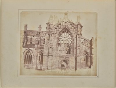 Abadía de Melrose de William Henry Fox Talbot