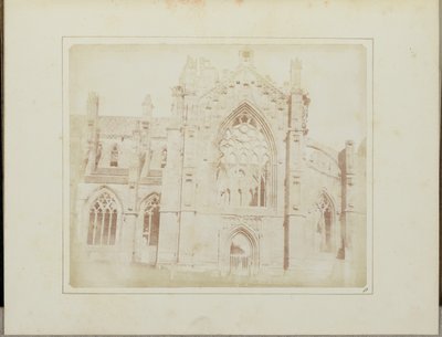 Abadía de Melrose de William Henry Fox Talbot