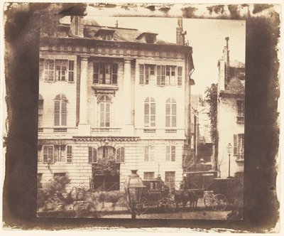 Casas de la ciudad de París de William Henry Fox Talbot