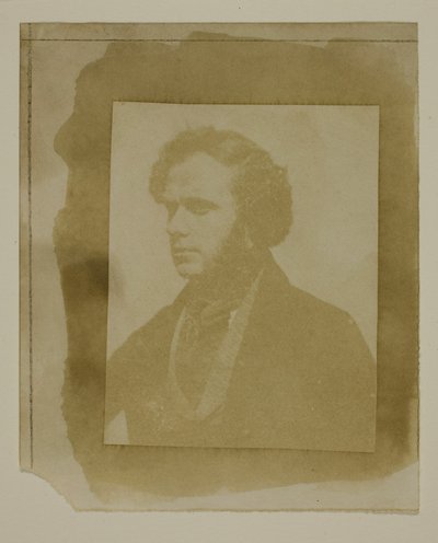 Retrato de Henneman de perfil de William Henry Fox Talbot