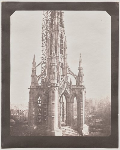 Monumento a Sir Walter Scott, Edimburgo de William Henry Fox Talbot
