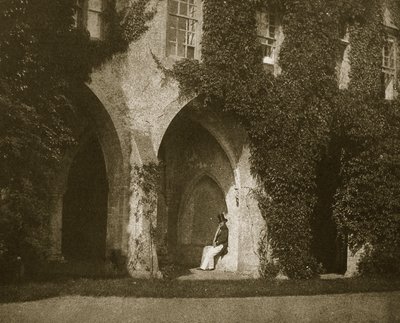 La antigua sacristía, septiembre de 1845 de William Henry Fox Talbot