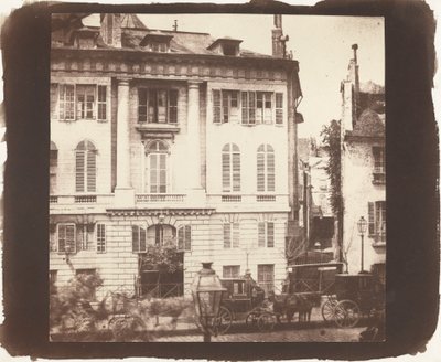 Los Bulevares de París de William Henry Fox Talbot