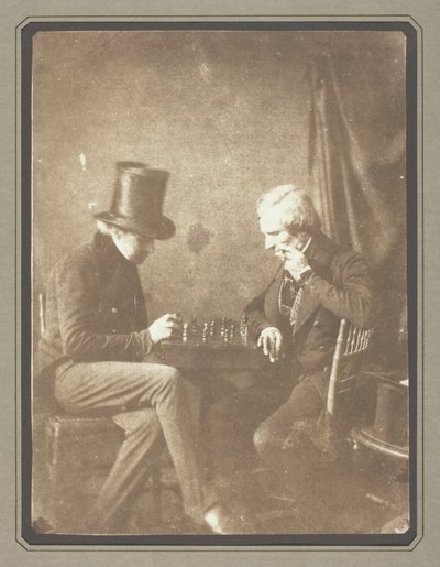 Los jugadores de ajedrez de William Henry Fox Talbot