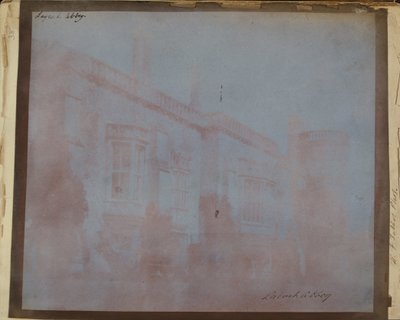 La fachada sur de la Abadía de Lacock con la Torre de Sharington de William Henry Fox Talbot