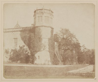 La torre de la abadía de Lacock de William Henry Fox Talbot
