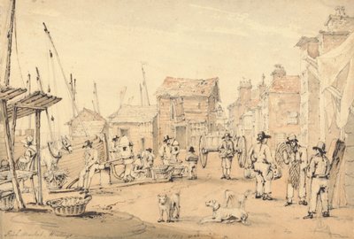 Mercado de pescado, Hastings de William Henry Harriott