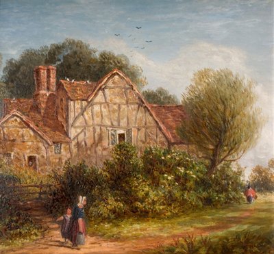 Una Cabaña Inglesa de William Henry Hill