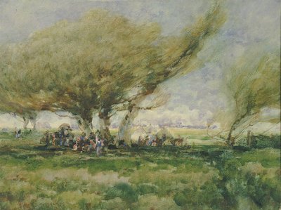 Un Campamento Gitano, n.d. de William Henry Holmes