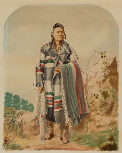 Jefe Joseph de los Nez Perce, ca. 1880 de William Henry Holmes