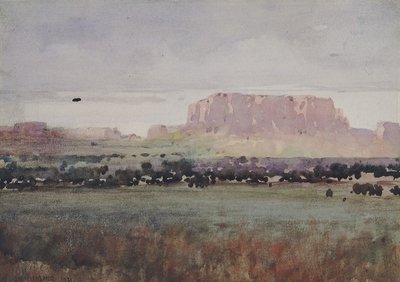 En el Plateau Country, Colorado de William Henry Holmes