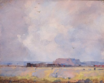 En el país del altiplano, con un pueblo habitado de William Henry Holmes