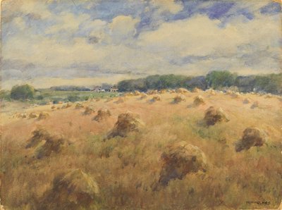 Campos de trigo de Maryland de William Henry Holmes