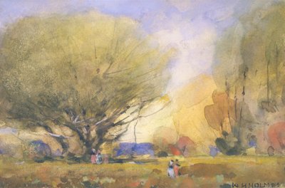 Escena de Verano, ca. 1920 de William Henry Holmes