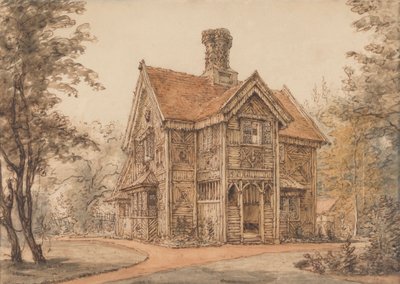 Un alojamiento en Cassiobury de William Henry Hunt