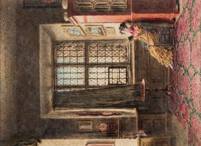 Un interior (Hardwick Hall) de William Henry Hunt