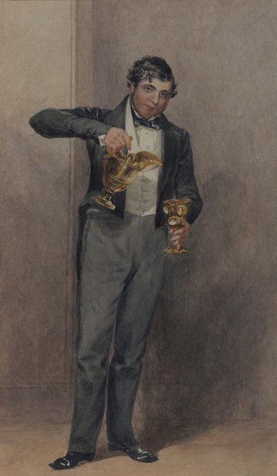 Mayordomo, c.1827 de William Henry Hunt