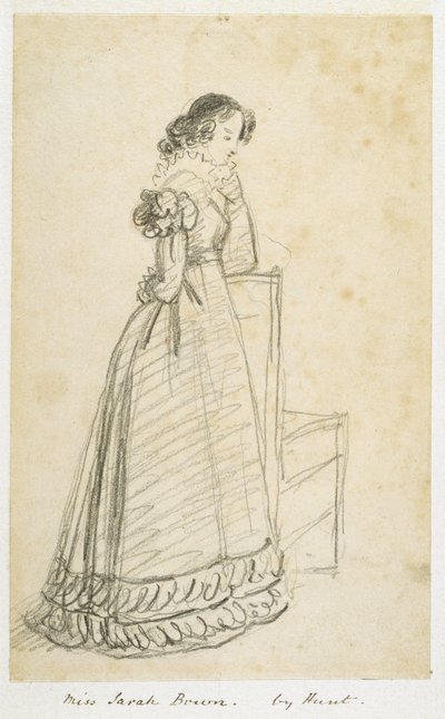 Señorita Sarah Bown, luego esposa de Sir Joseph Paxton de William Henry Hunt