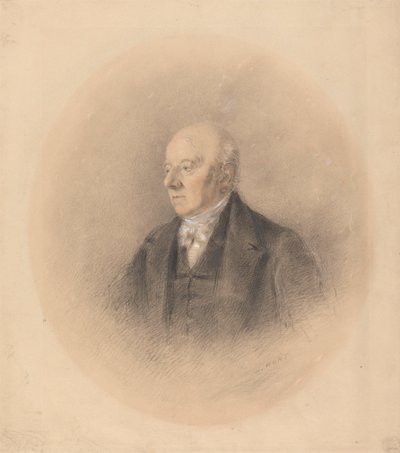 Retrato de un caballero de William Henry Hunt