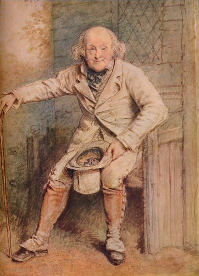 Retrato del artista, siglo XIX de William Henry Hunt