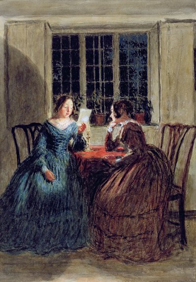 Escena a la luz de las velas de William Henry Hunt