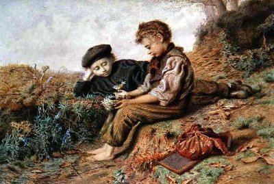 Escolares con un Nido Robado de William Henry Hunt