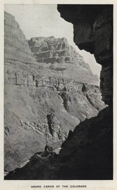 Cañones de Colorado: Gran Cañón del Colorado de William Henry Jackson