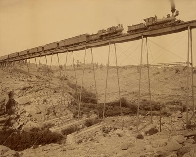 Puente de Dale Creek de William Henry Jackson
