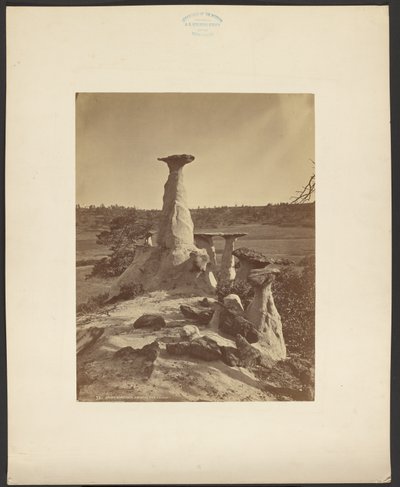 Areniscas erosionadas, Monument Park, Colorado de William Henry Jackson