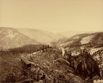 Valle de Los Pinos, mirando al este de William Henry Jackson