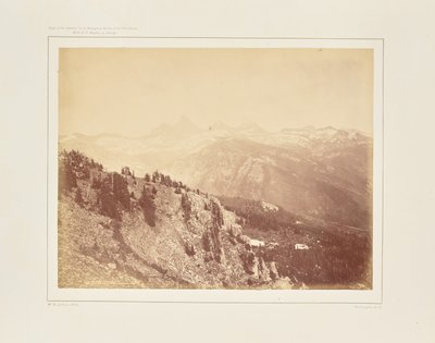 Vista panorámica de la cordillera Téton de William Henry Jackson