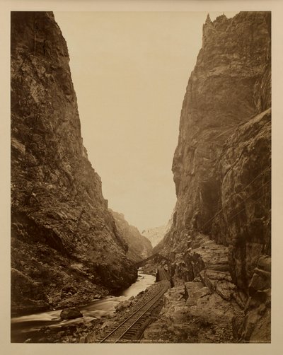 Royal Gorge, Gran Cañón de Arkansas de William Henry Jackson