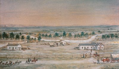 La misión Whitman en 1845 de William Henry Jackson