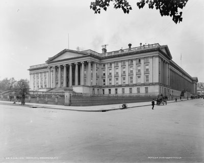 Tesoro de los EE.UU., Washington, D.C., 1880 de William Henry Jackson