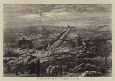 Vista aérea de Wilhelmshohe de William Henry James Boot