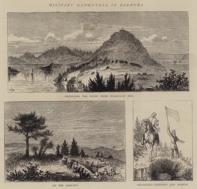 Maniobras Militares en Bermudas de William Henry James Boot