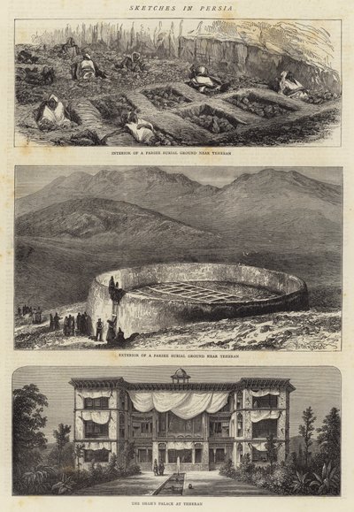 Bocetos en Persia de William Henry James Boot
