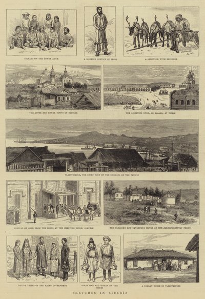 Bocetos en Siberia de William Henry James Boot