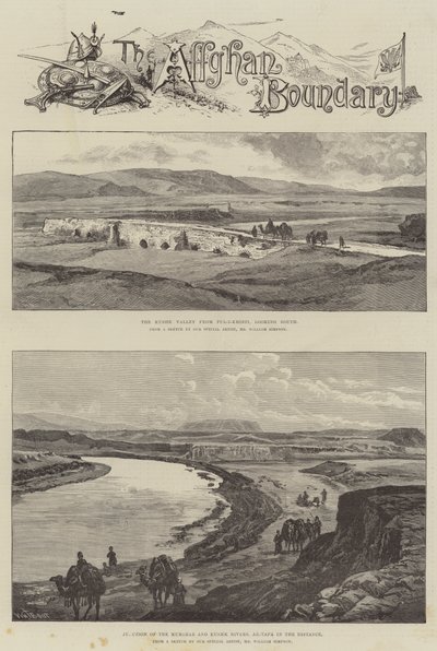 La frontera afgana de William Henry James Boot