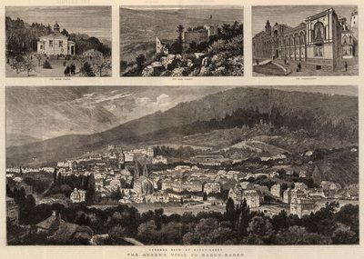 La visita de la Reina a Baden-Baden de William Henry James Boot