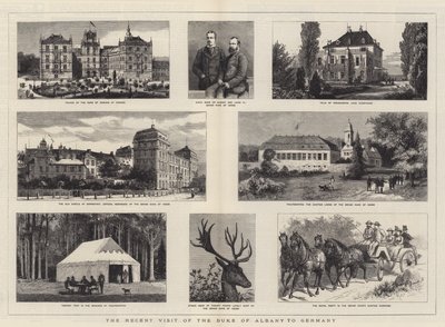 La reciente visita del Duque de Albany a Alemania de William Henry James Boot