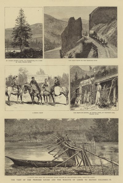 La visita de la Princesa Louise y el Marqués de Lorne a Columbia Británica, II de William Henry James Boot