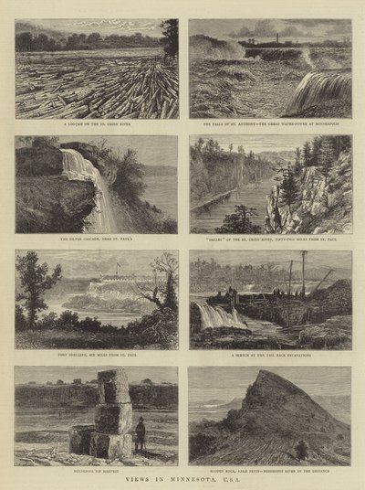 Vistas en Minnesota, EE.UU. de William Henry James Boot