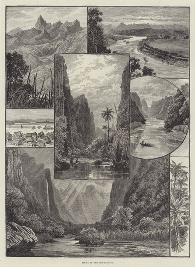 Vistas en las Islas Fiji de William Henry James Boot